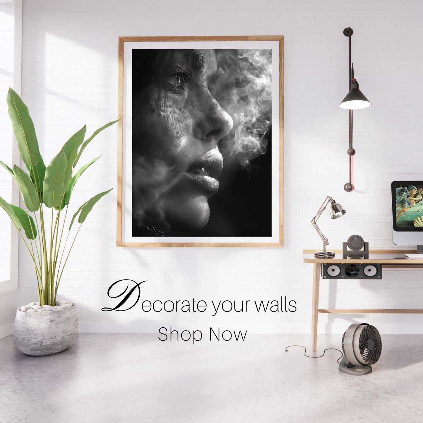 home_decor - Silent Whispers in Smoke - DigiCraft-Studio - wall_art