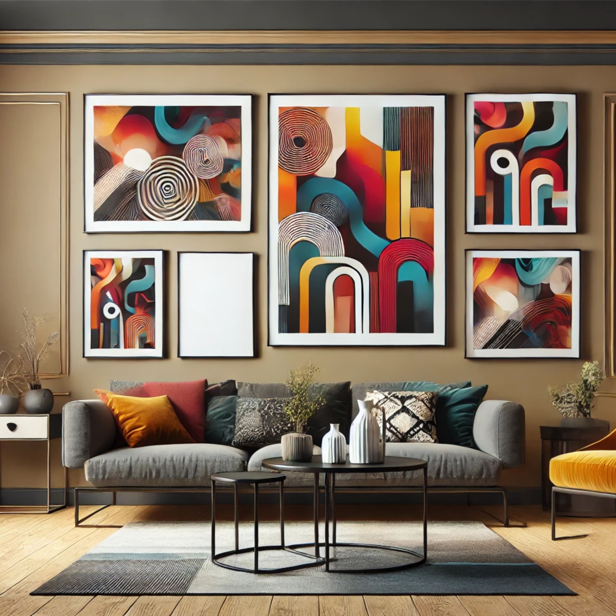 Explore the captivating world of abstract wall art