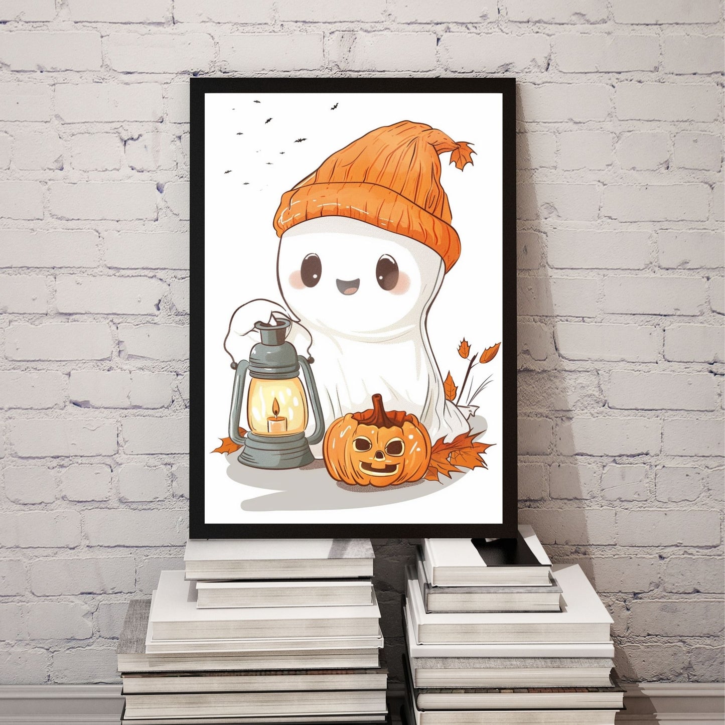 home_decor - Adorable Ghostly Glow - DigiCraft-Studio - wall_art