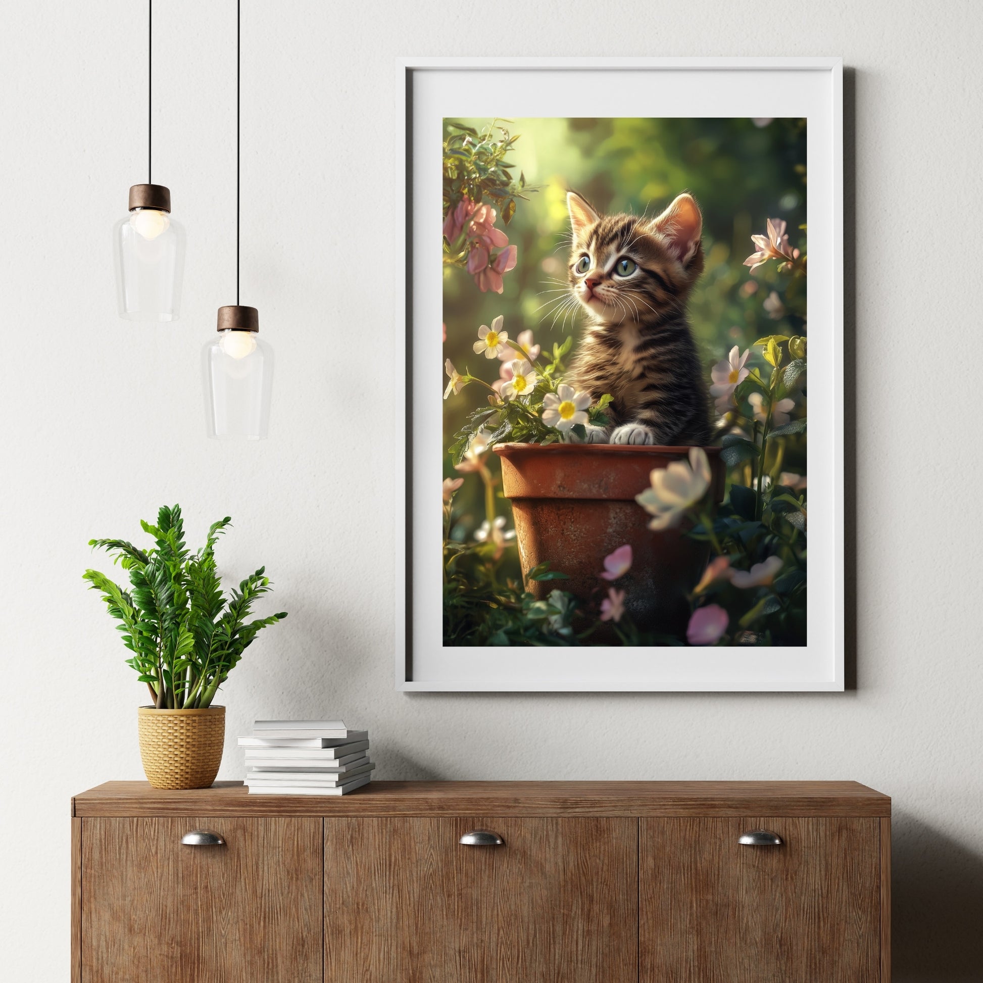 cats pics - Blooming Charm - DigiCraft-Studio - wall art cats