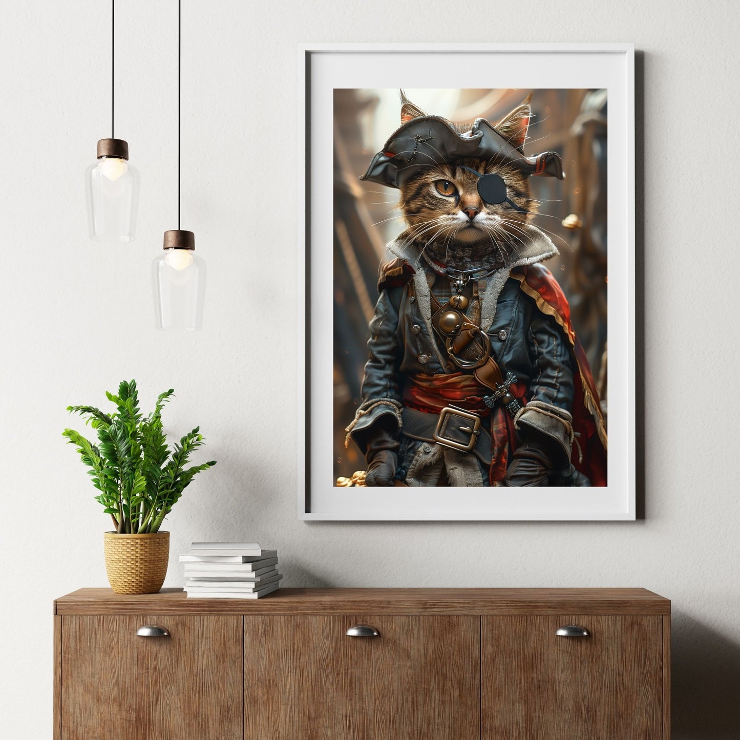 homedecor - Captain of the Seven Seas - DigiCraft-Studio - wallart