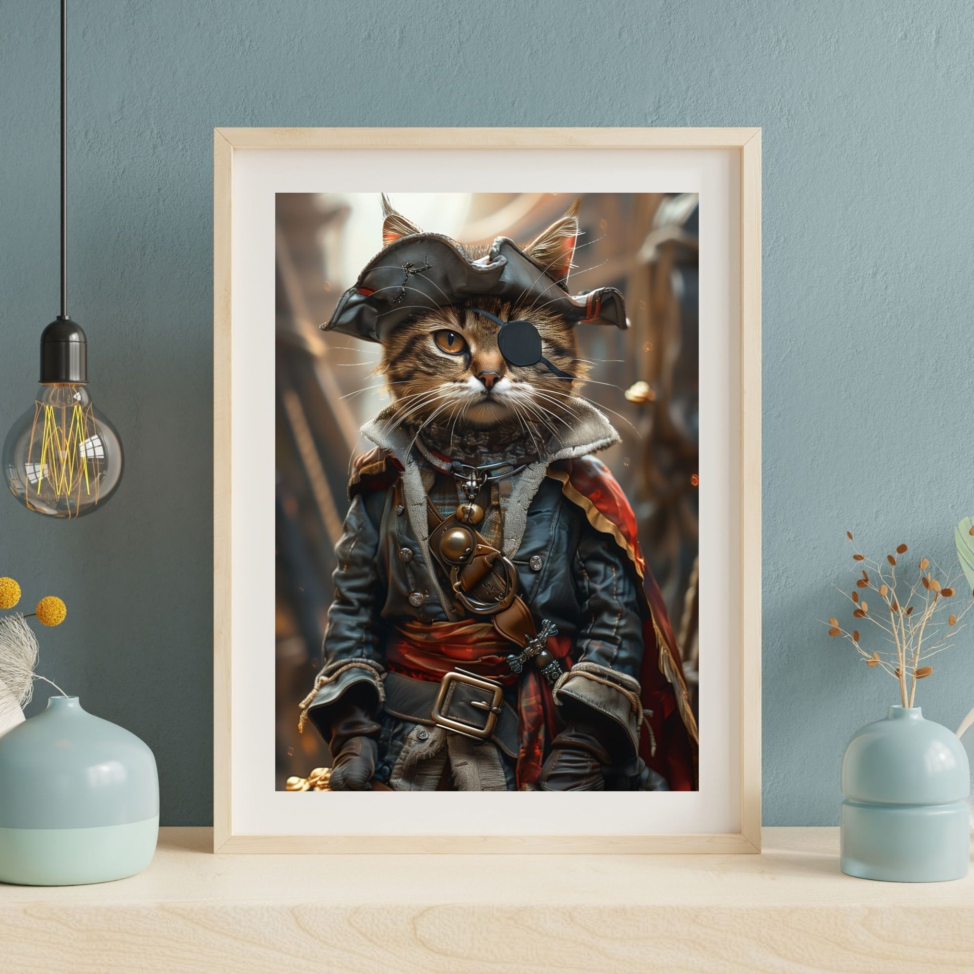 homedecor - Captain of the Seven Seas - DigiCraft-Studio - wallart