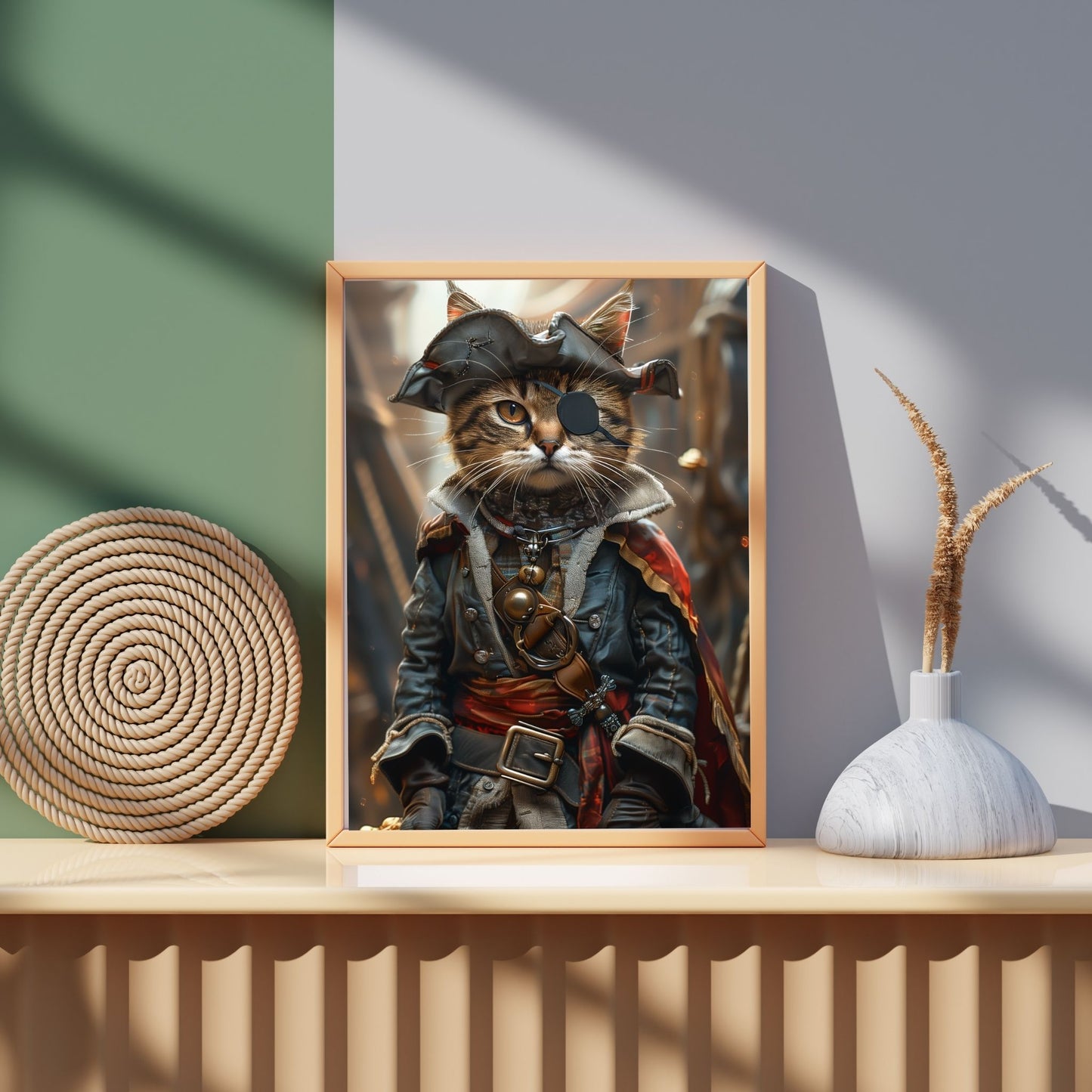 homedecor - Captain of the Seven Seas - DigiCraft-Studio - wallart