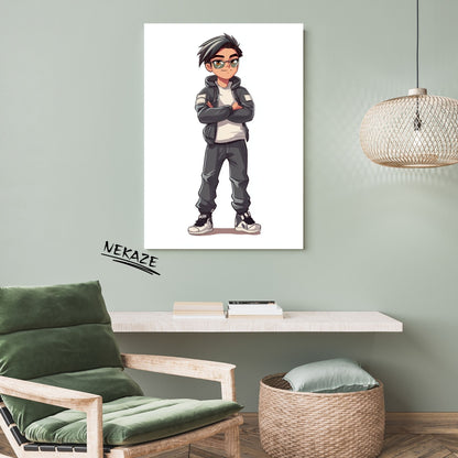 home_decor - Charming and Confident - DigiCraft-Studio - wall_art