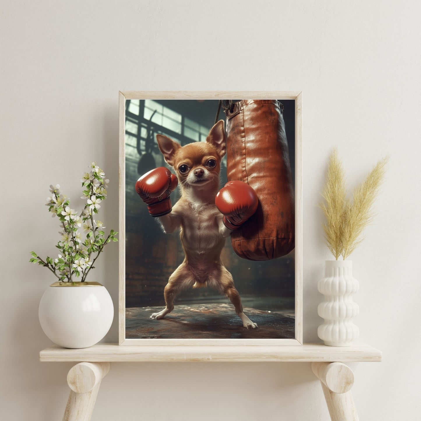 homedecor - Chihuahua_Champion - DigiCraft-Studio - wallart