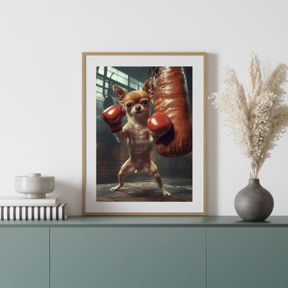 homedecor - Chihuahua_Champion - DigiCraft-Studio - wallart