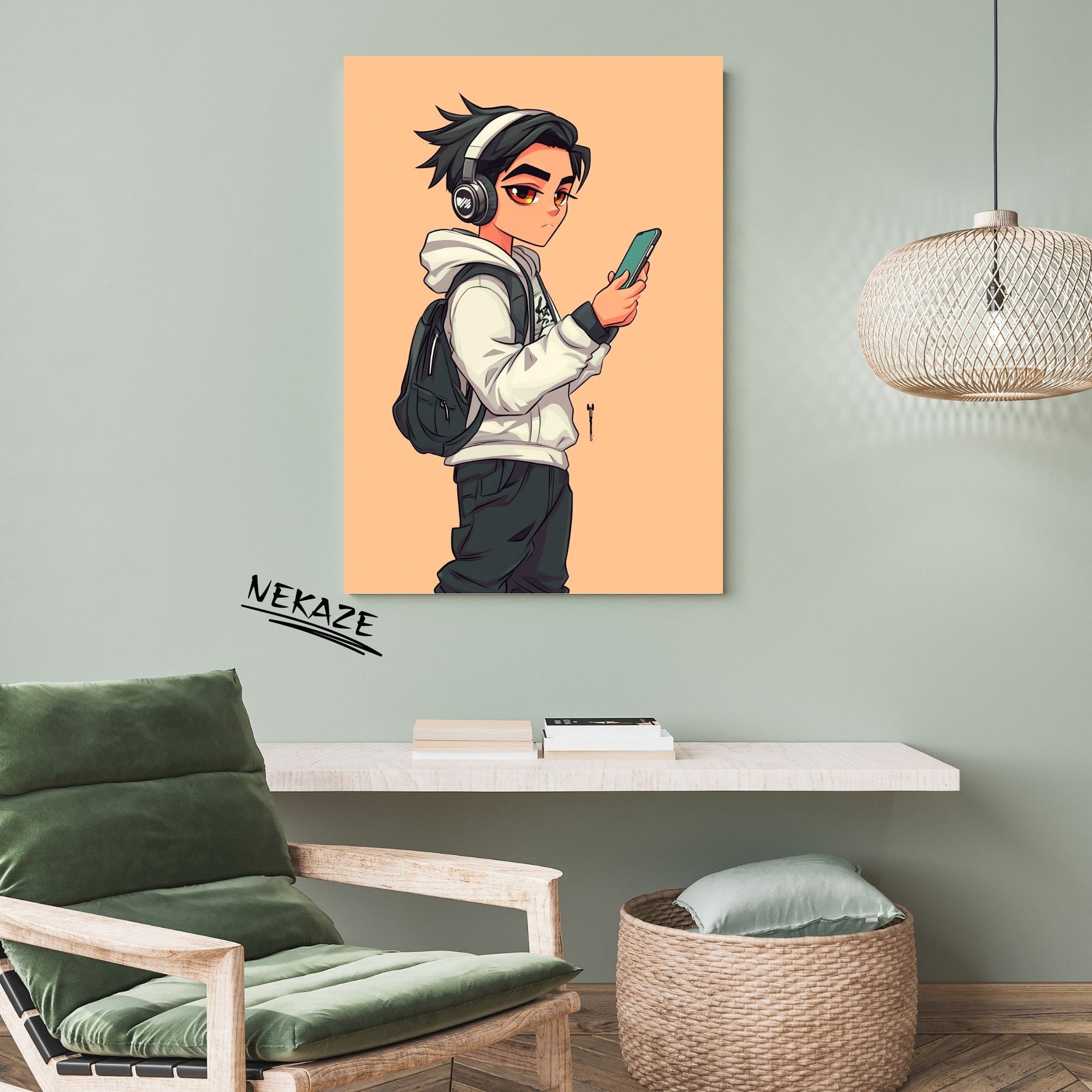 home_decor - Chill Beats and street Style - DigiCraft-Studio - wall_art