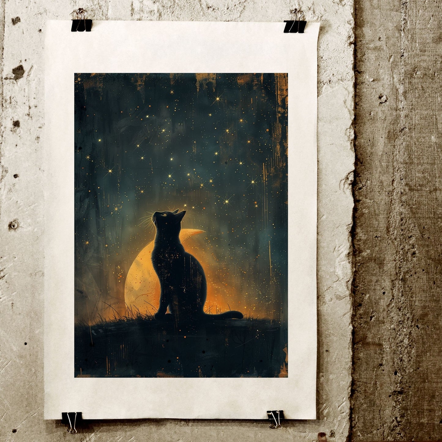 homedecor - Cosmic Whiskers - DigiCraft-Studio - wallart