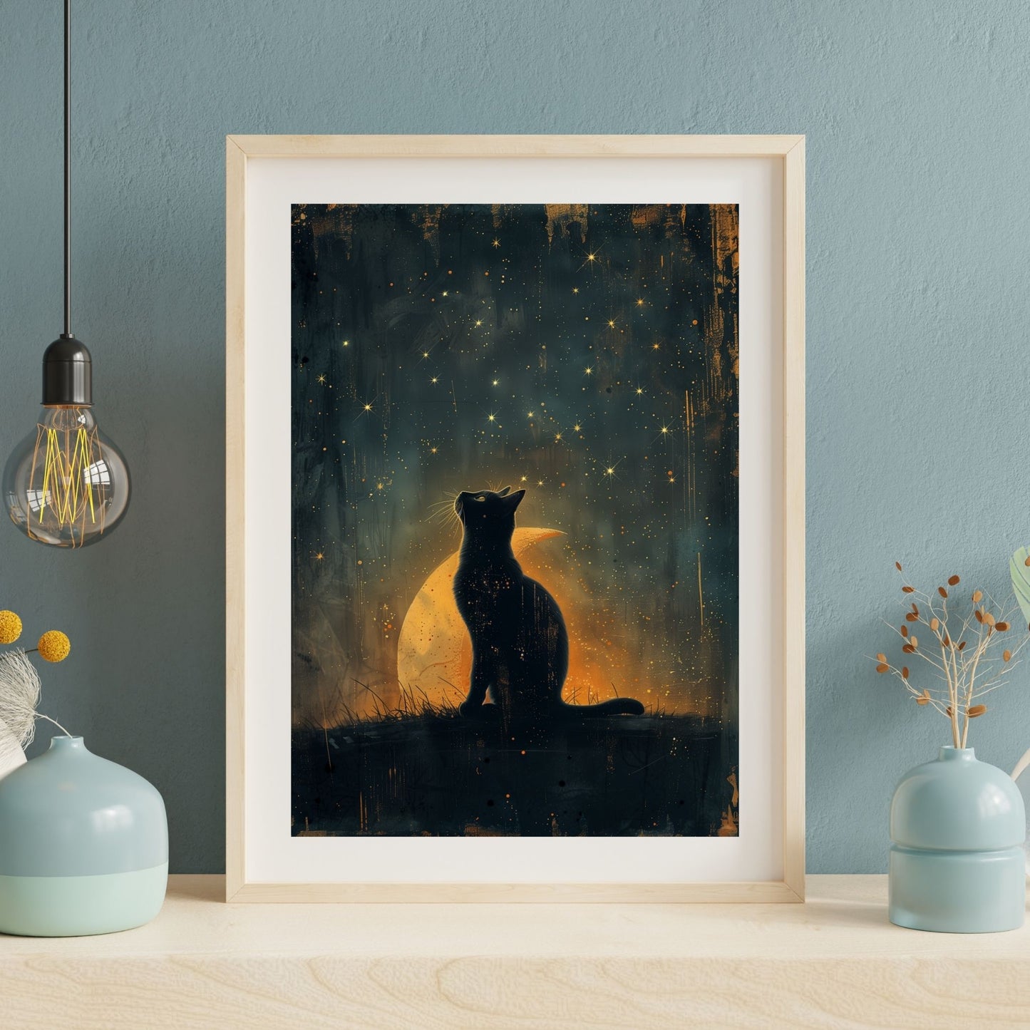 homedecor - Cosmic Whiskers - DigiCraft-Studio - wallart