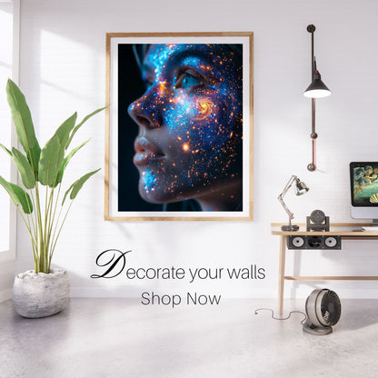 home_decor - Cosmic Reflections - DigiCraft-Studio - wall_art