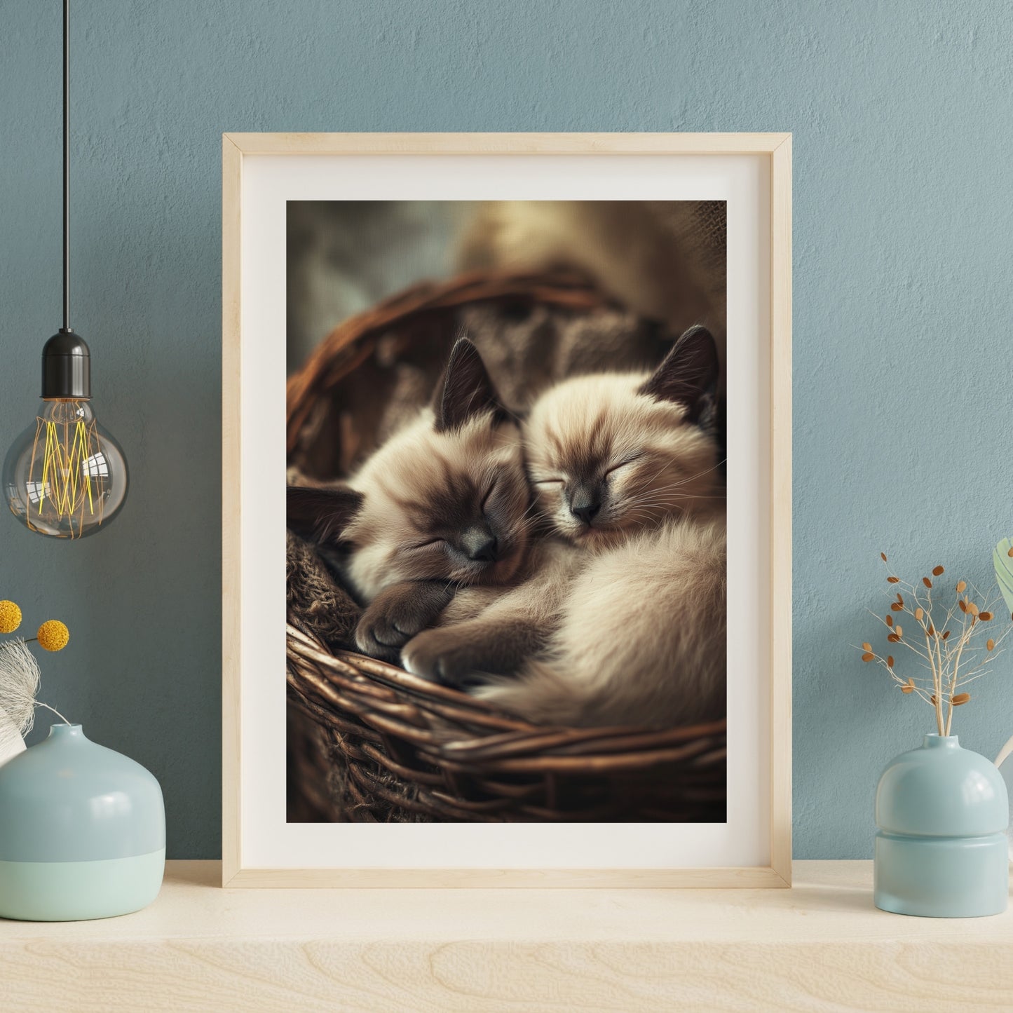 cats pics-Dreamy Duo-DigiCraft-Studio-wall art cats