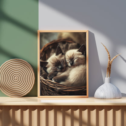 cats pics-Dreamy Duo-DigiCraft-Studio-wall art cats