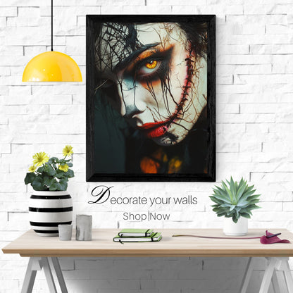 home_decor - Glamour Meets Horror - DigiCraft-Studio - wall_art