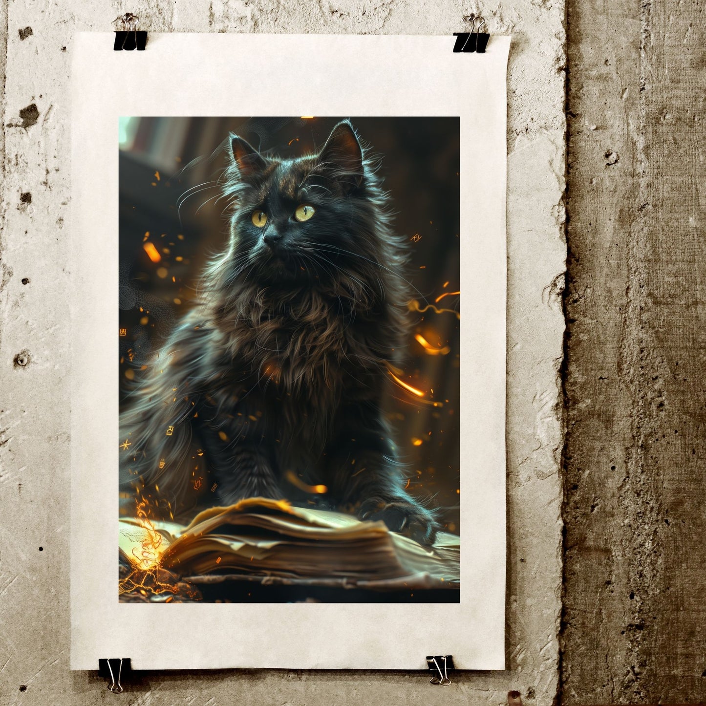 homedecor - Guardian of the Spellbook - DigiCraft-Studio - wallart