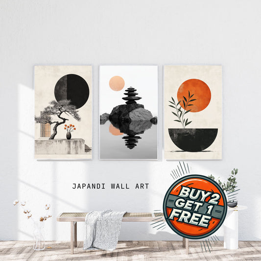 BUNDLE - JAPANDI WALL ART