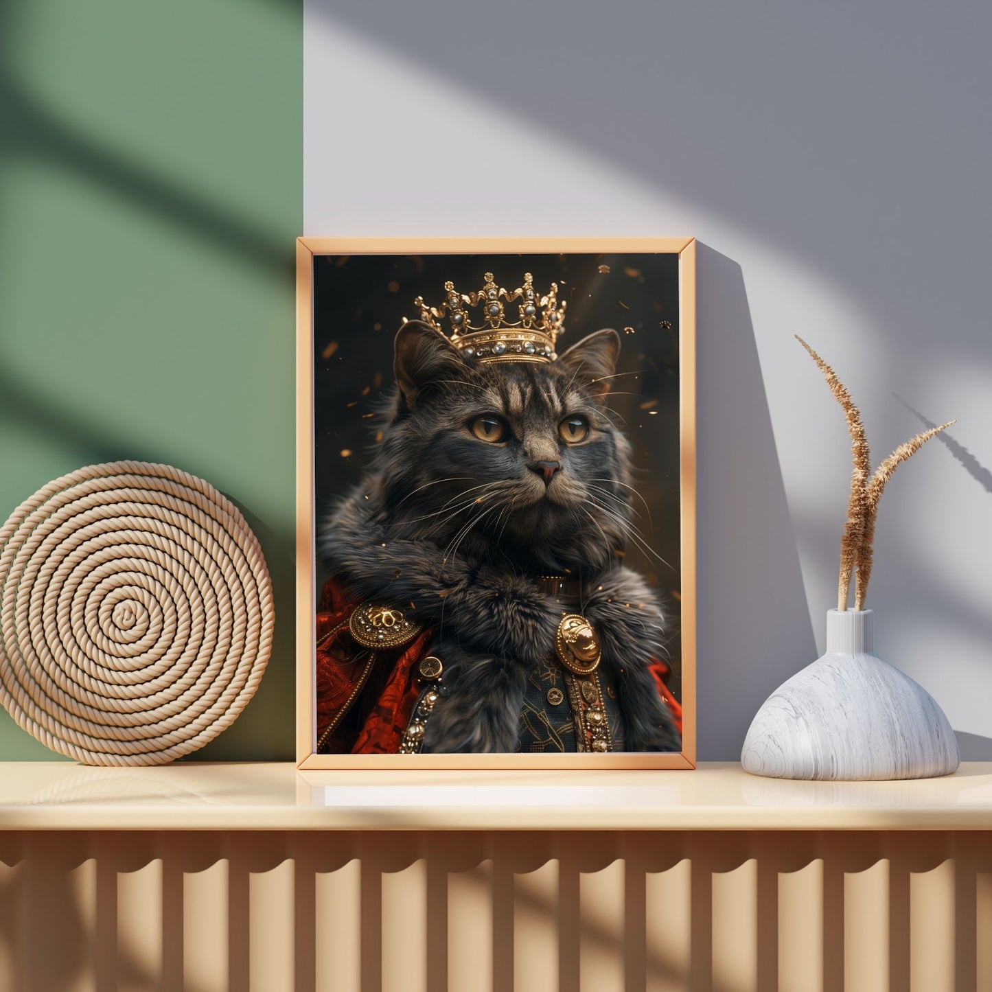 homedecor - King of Cats - DigiCraft-Studio - wallart