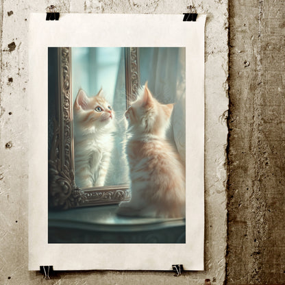 cats pics-Mirror Magic-DigiCraft-Studio-wall art cats