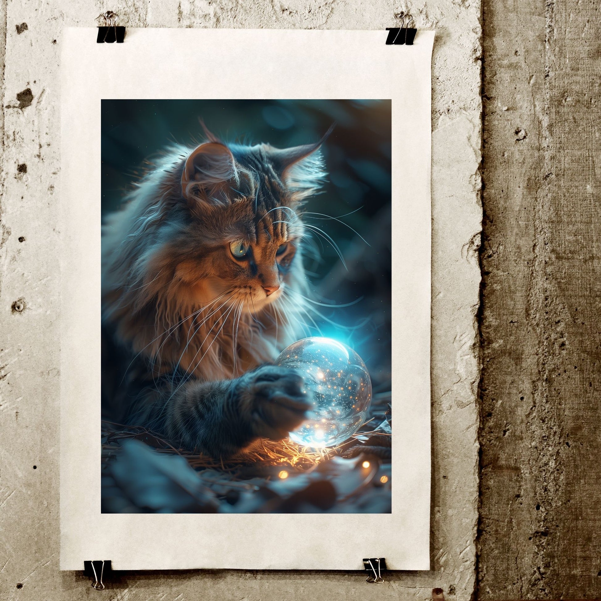 homedecor - Mystic Whiskers - DigiCraft-Studio - wallart