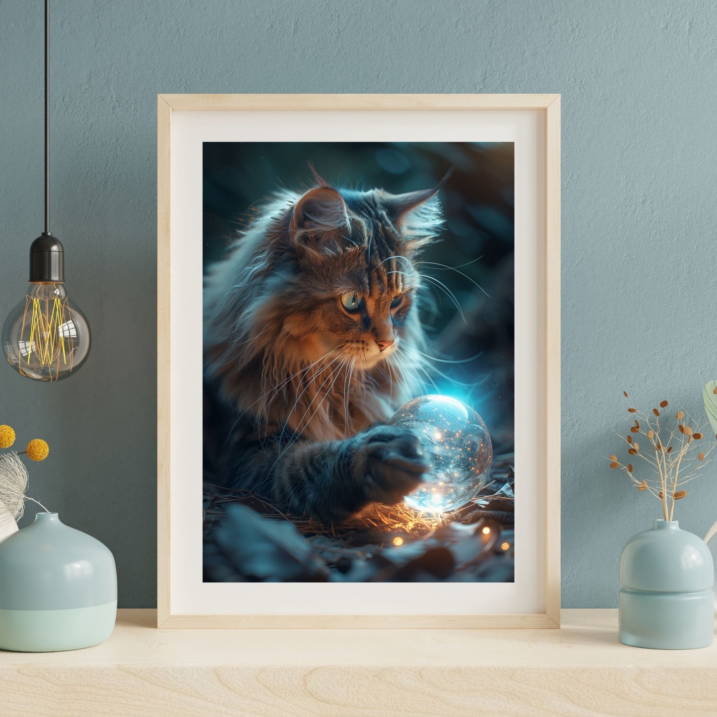 homedecor - Mystic Whiskers - DigiCraft-Studio - wallart