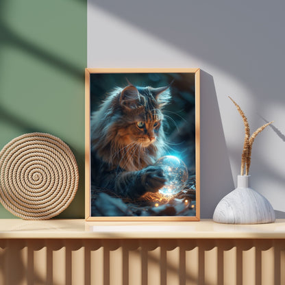 homedecor - Mystic Whiskers - DigiCraft-Studio - wallart