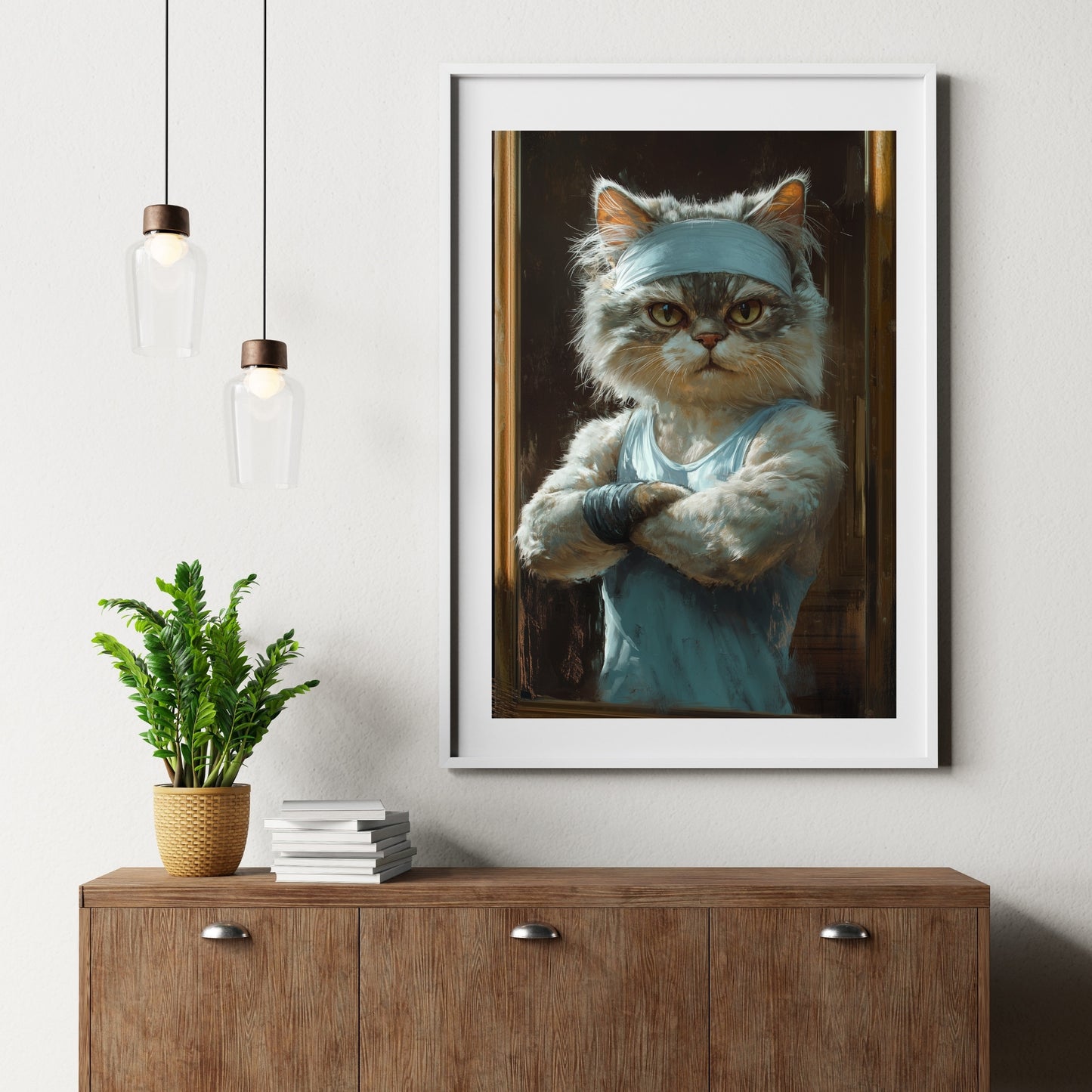 cats pics-Perfect gym coach-DigiCraft-Studio-wall art cats