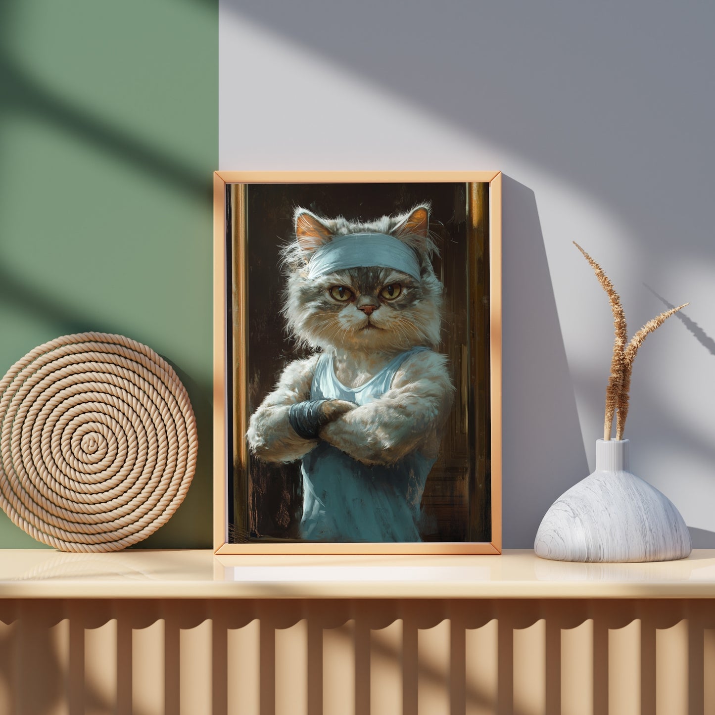 cats pics-Perfect gym coach-DigiCraft-Studio-wall art cats