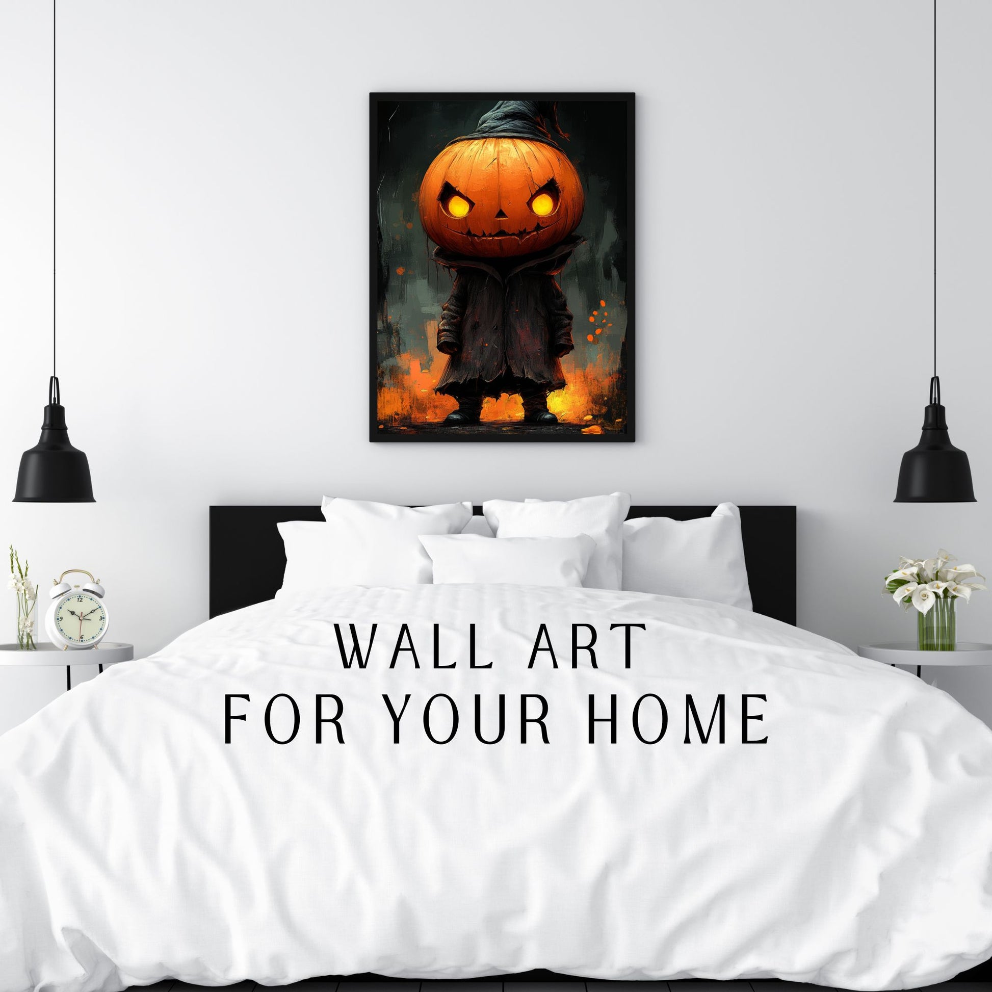 home_decor - Pumpkin Warrior - DigiCraft-Studio - wall_art