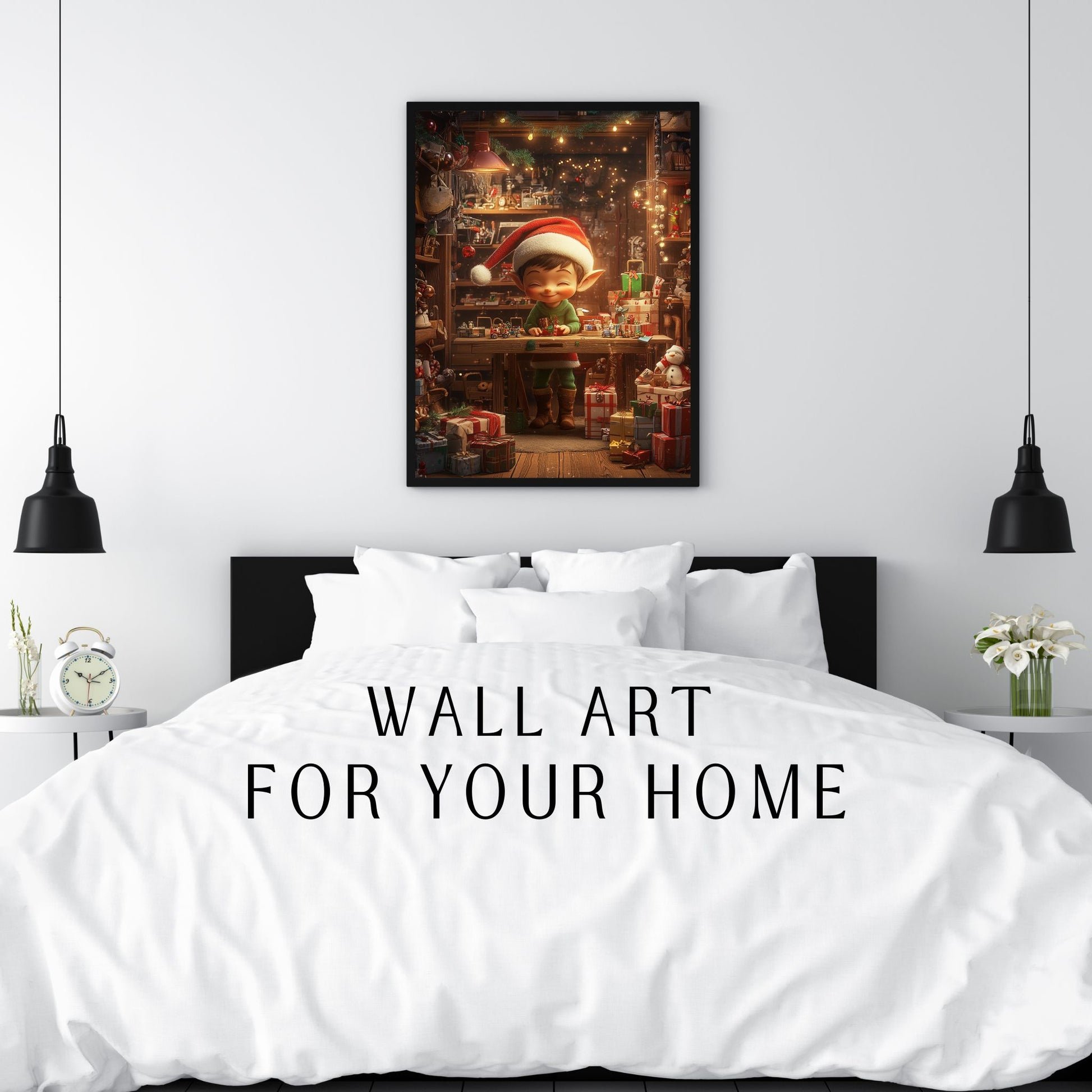 home_decor - Santas little Helper - DigiCraft-Studio - wall_art