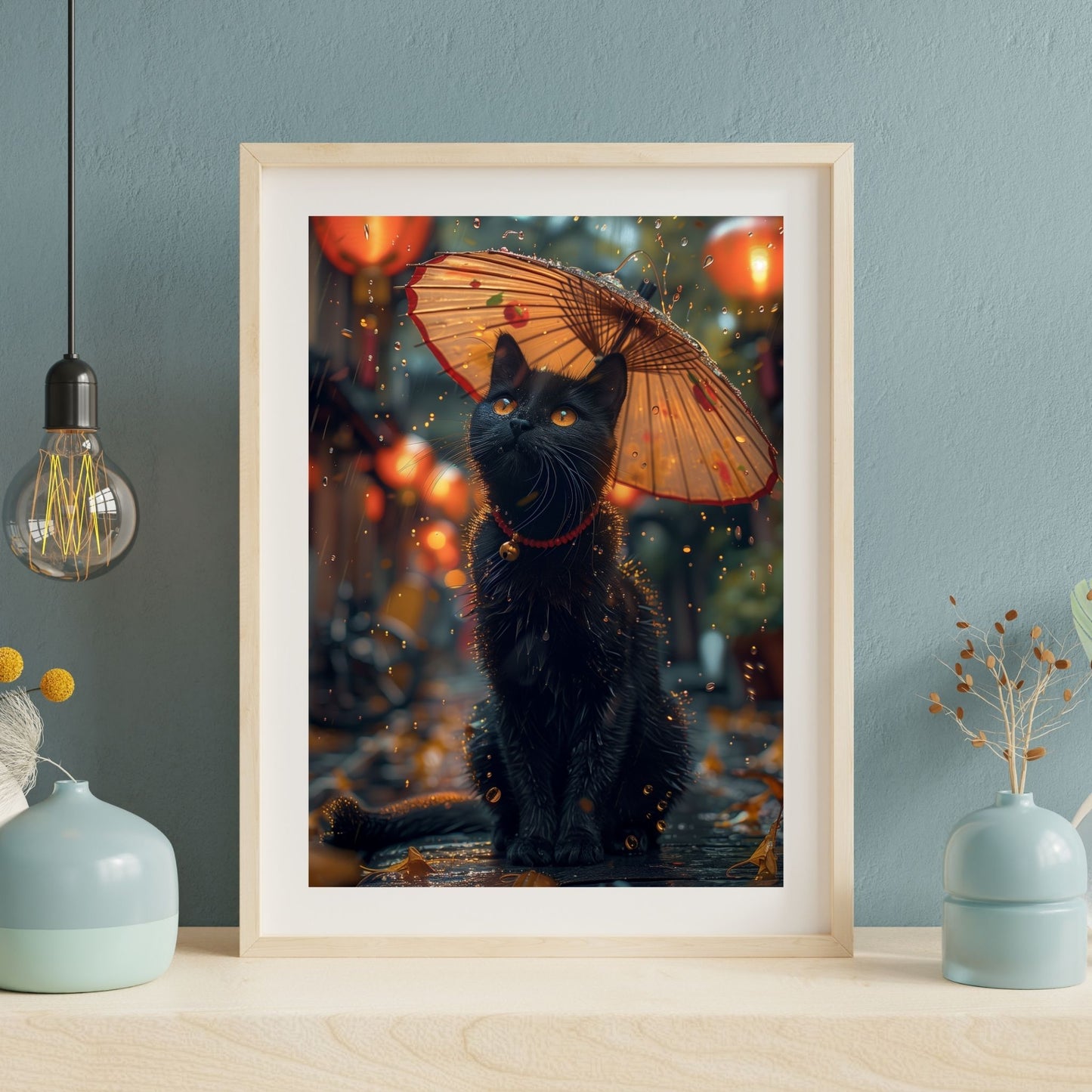 homedecor - Something in the Rain - DigiCraft-Studio - wallart