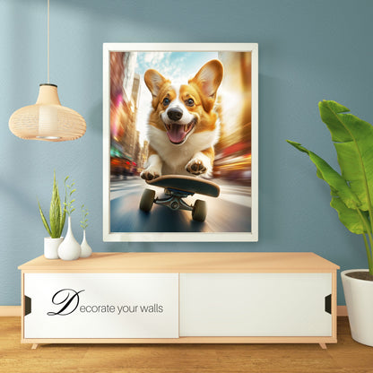 homedecor - Speed and Smiles - DigiCraft-Studio - wallart