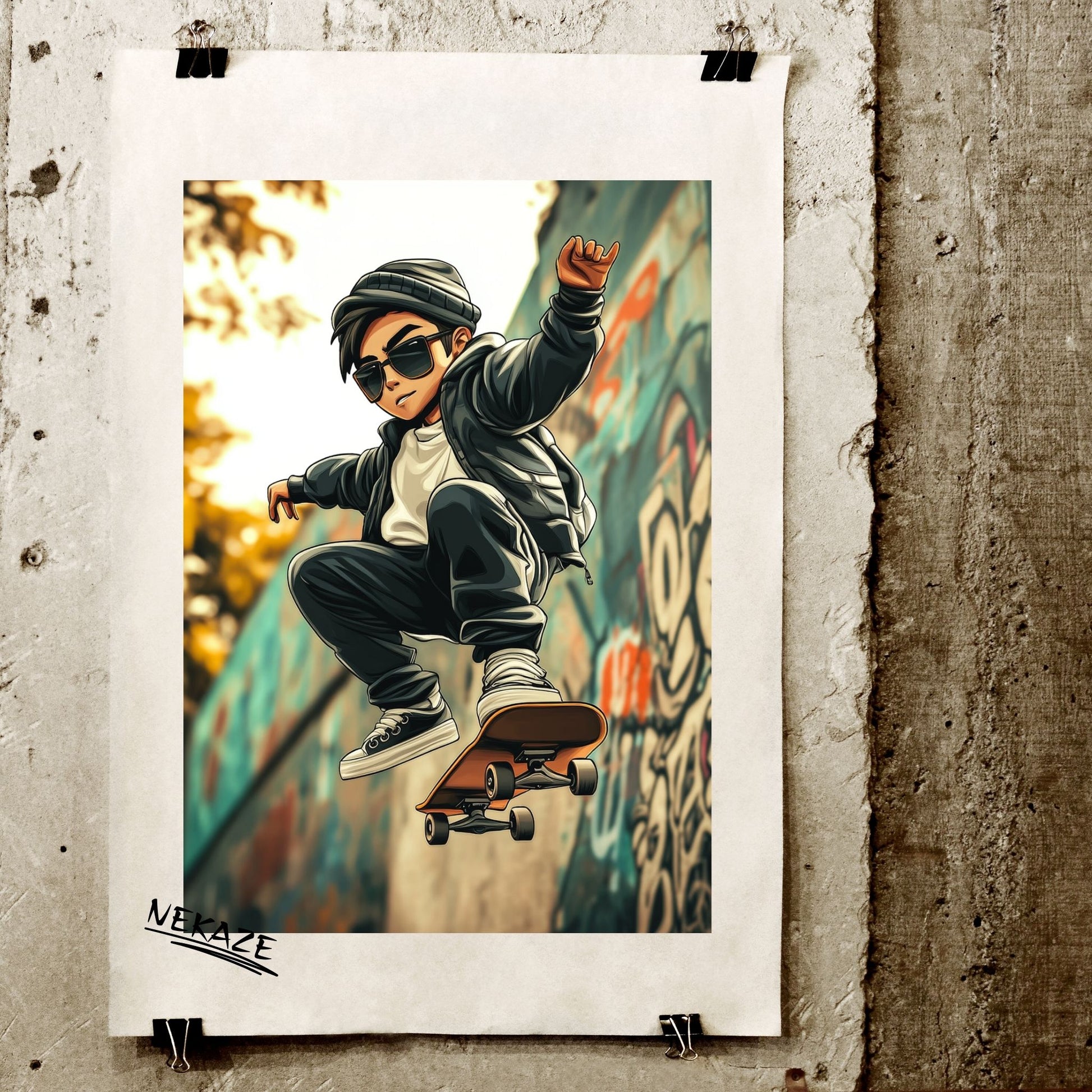 home_decor - Street Art Style - DigiCraft-Studio - wall_art