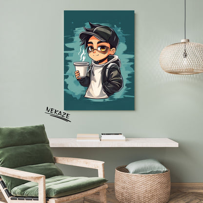 home_decor - Stylish Coffee Vibe - DigiCraft-Studio - wall_art