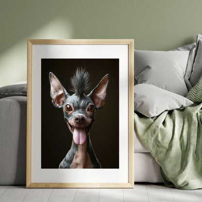 homedecor - The Mohawk Pup - DigiCraft-Studio - wallart