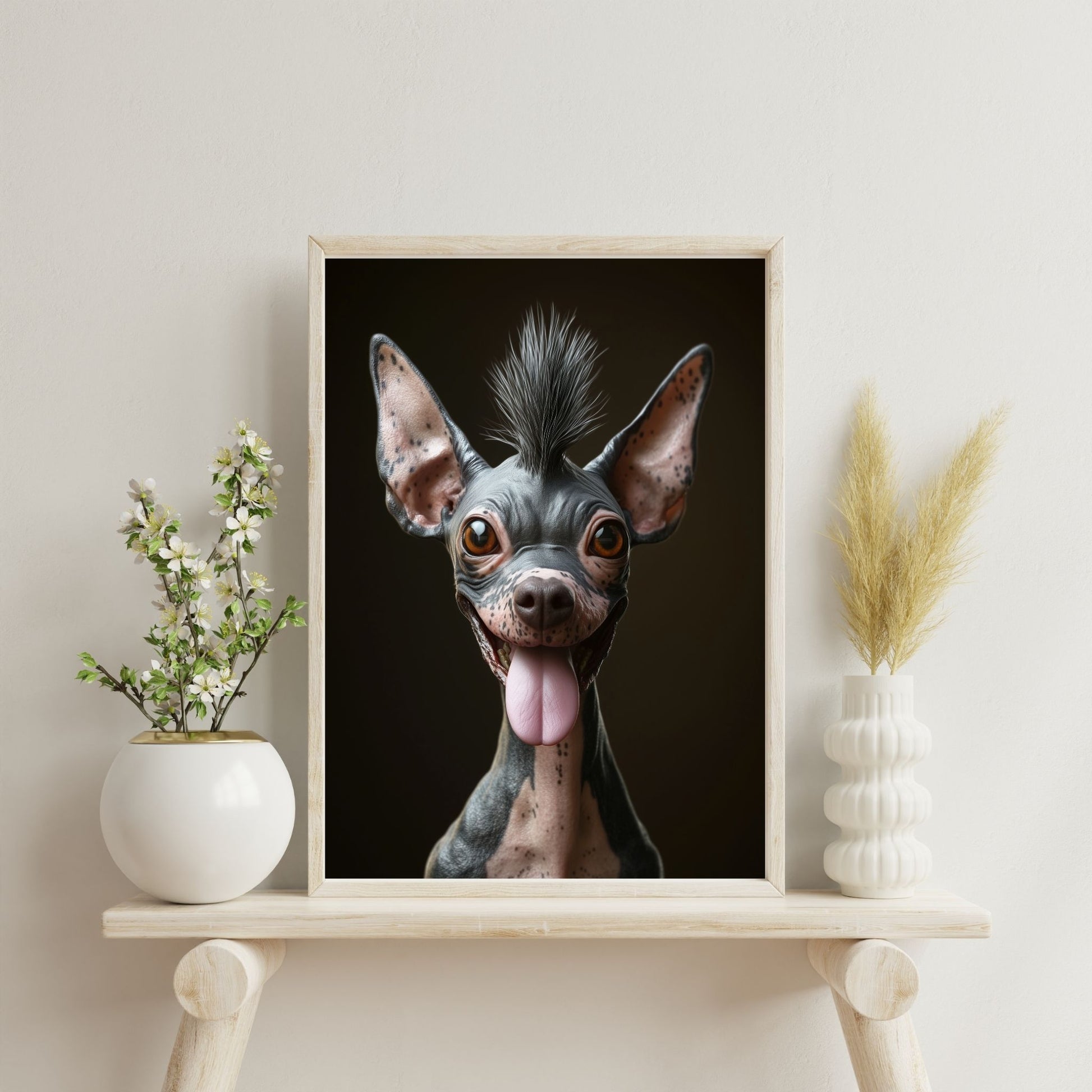 homedecor - The Mohawk Pup - DigiCraft-Studio - wallart