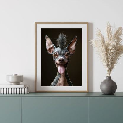 homedecor - The Mohawk Pup - DigiCraft-Studio - wallart