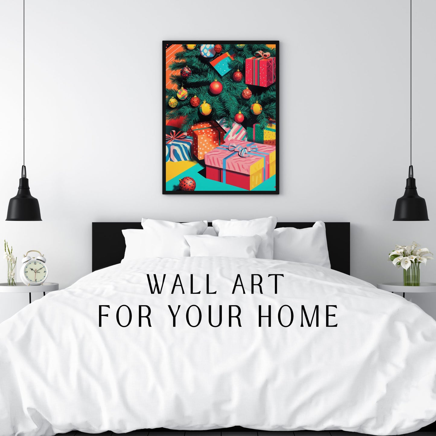 home_decor - Vibrant Christmas Magic - DigiCraft-Studio - wall_art