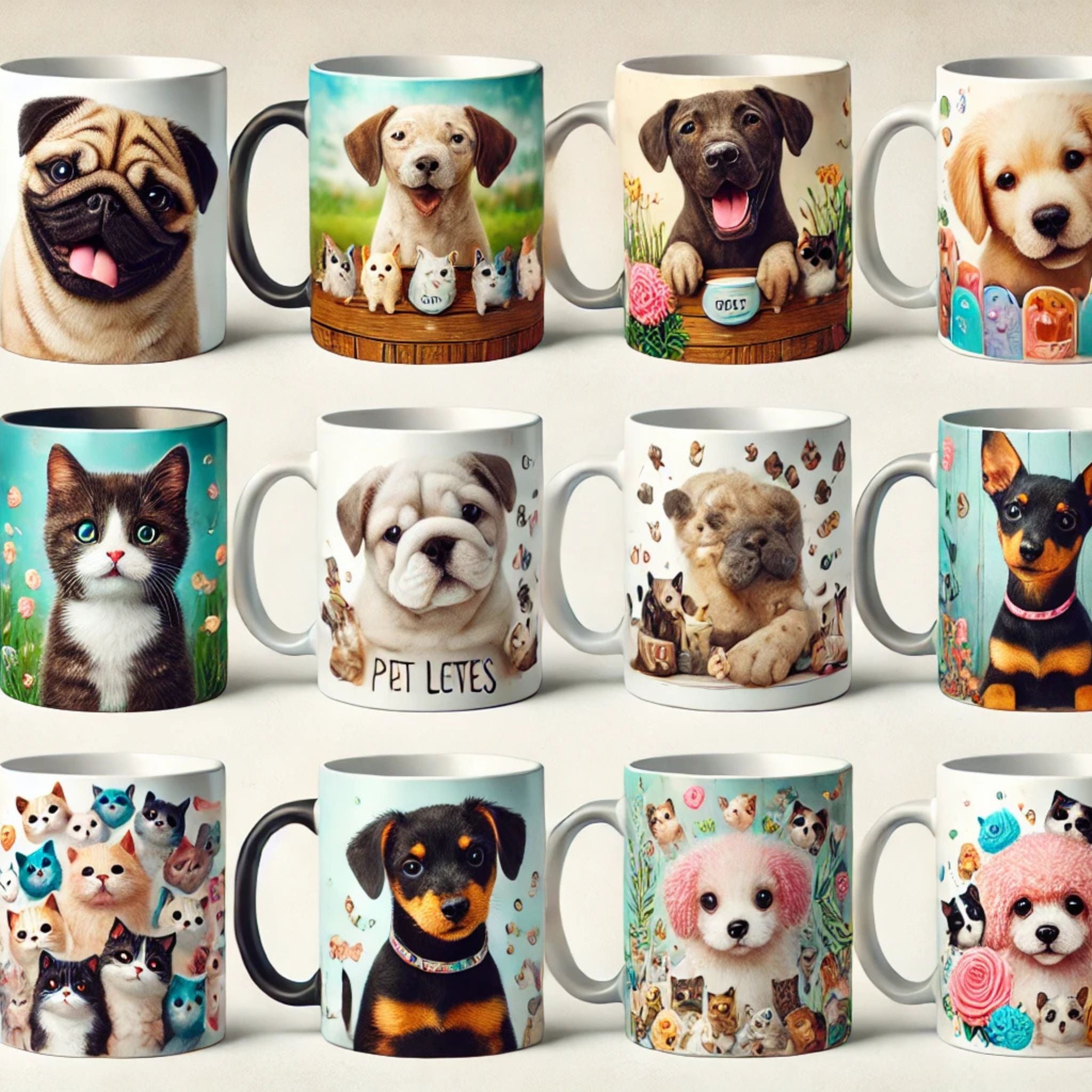 pet-themed design, perfect for those who enjoy animal-related items.