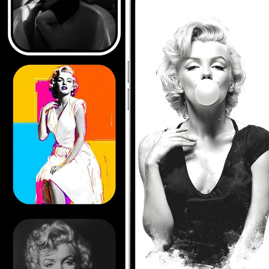 Marilyn Monroe modern art print