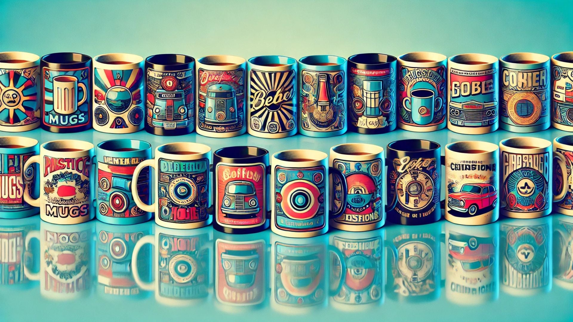 Retro mugs adding charm to your drinkware collection