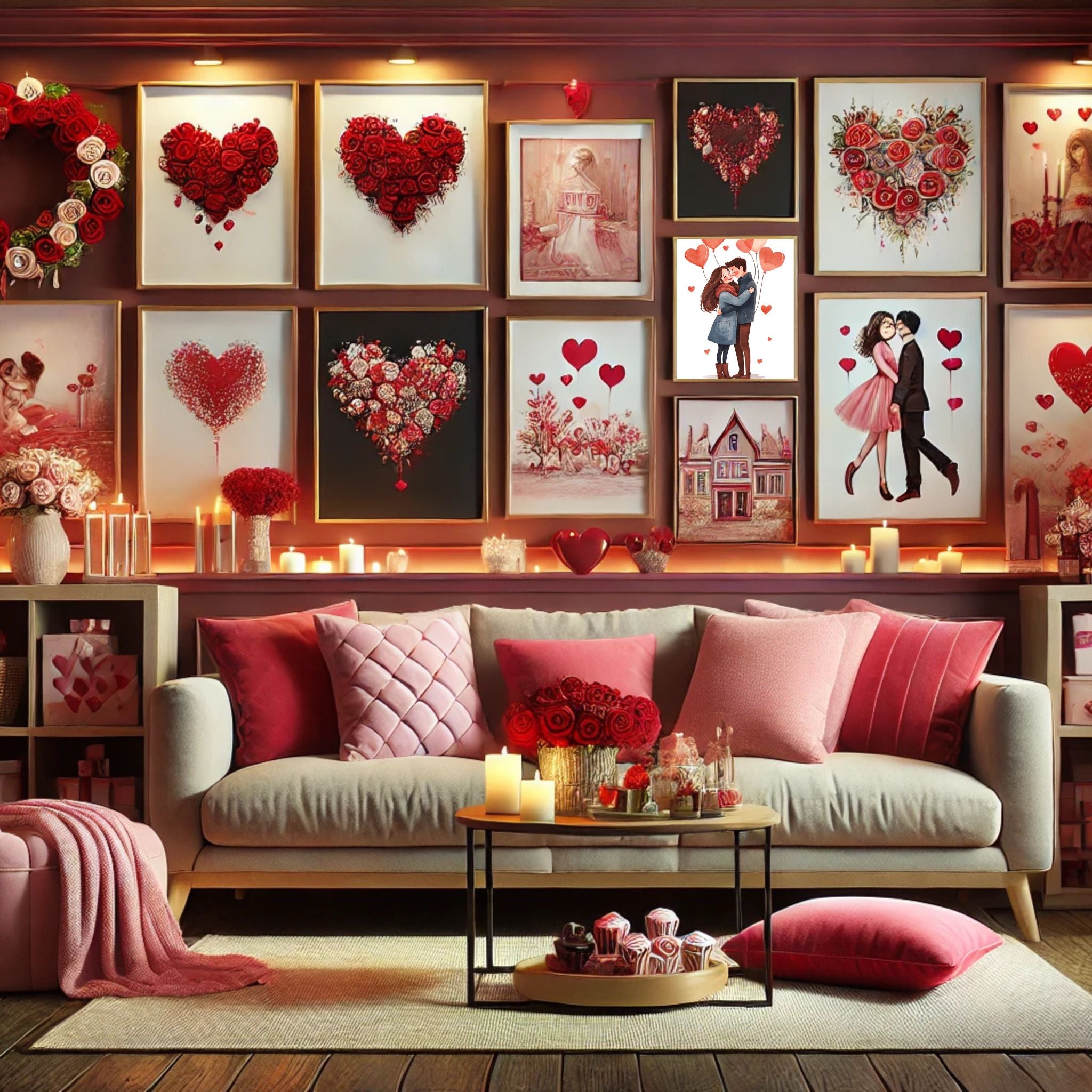 Add Valentines Romance to Your Home