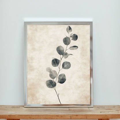 Trendy botanical prints with calming eucalyptus design for modern spaces