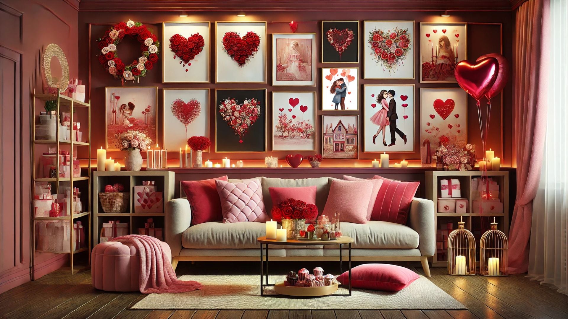 Celebrate Valentine’s Day with Romantic Wall Art